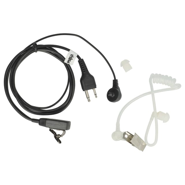 Vhbw Headset Kompatibel Mit Motorola Gp330, Gp140, Gp320, Gp328, Gp329, Gp338, Gp339, Gp1280, Gp318, Gp240, Gp280 Funkgerät