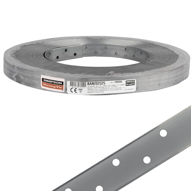 Perforiertes Band Ban202525 25x2mm X 25mb
