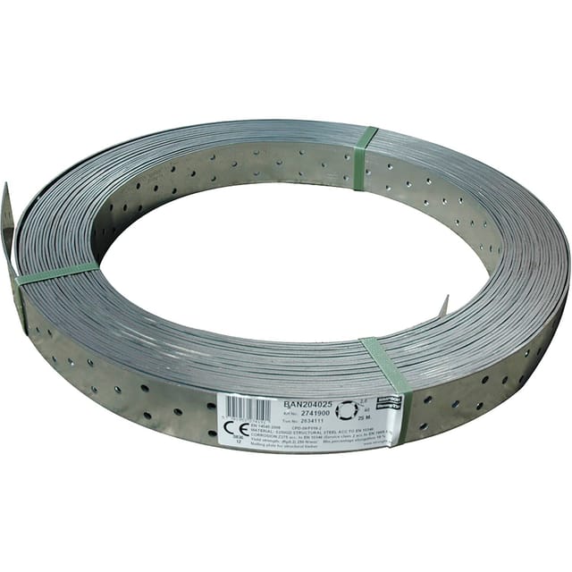 Simpson Strong Tie - Simpson Windrispenband Ban 40x3.0/50 Meter Feuerverzinkt ( Ban304050 )