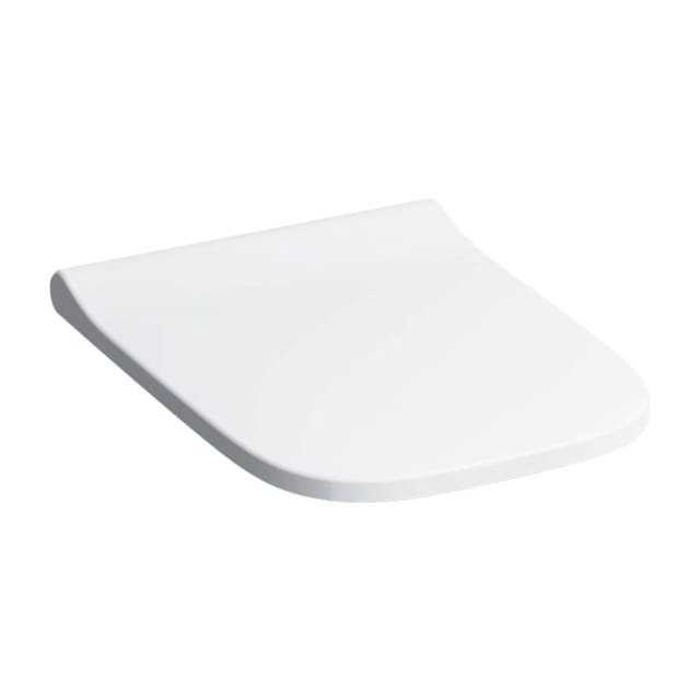 Smyle Square Wc-sitz 500237011 Weiss, Mit Absenkautomatik, Scharniere Chrom - Geberit
