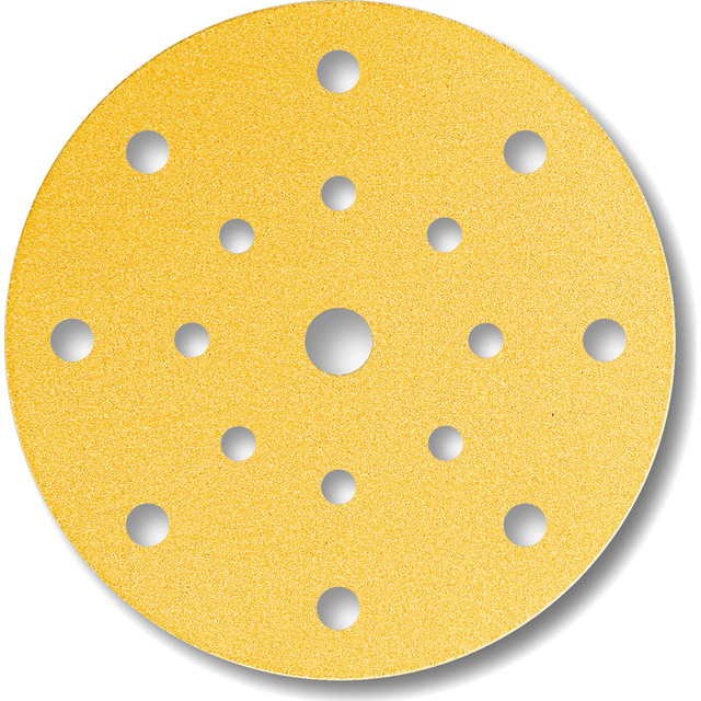 Gold-schleifmittel-scheiben Ø 150 Mm 17-loch K150 - Mirka