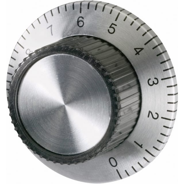 Feinstellskala Aluminium (eloxiert) (ø X H) 37 Mm X 15 Mm 1 St. - Tru Components