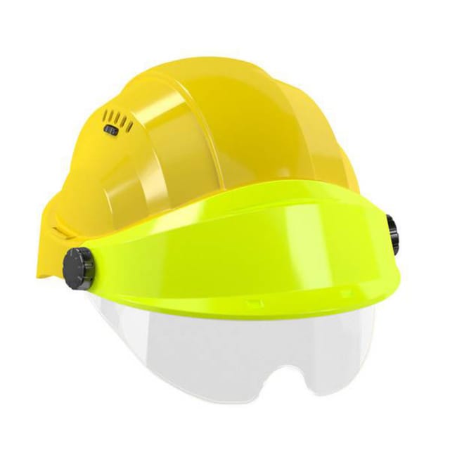 Taliaplast - Helm 'orizon' Gelb Fluoreszierend Gelb Visier Mit Brille 563727