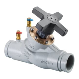 Oventrop Hydrocontrol Vgc Strangregulierventil Dn 65 Rollnutanschluss 73mm, Pn 25 Gg 25