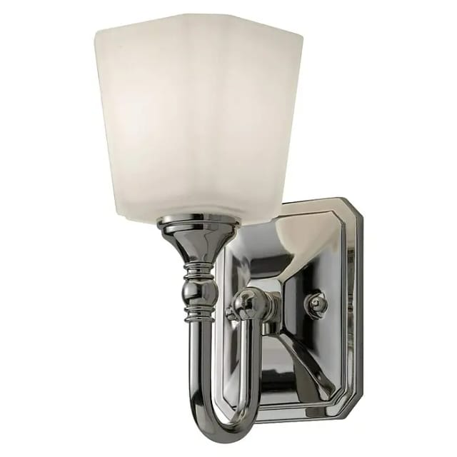 Wandleuchte Wandlampe Badezimmerleuchte Ip44 Glas Flurleuchte Chrom Poliert Led
