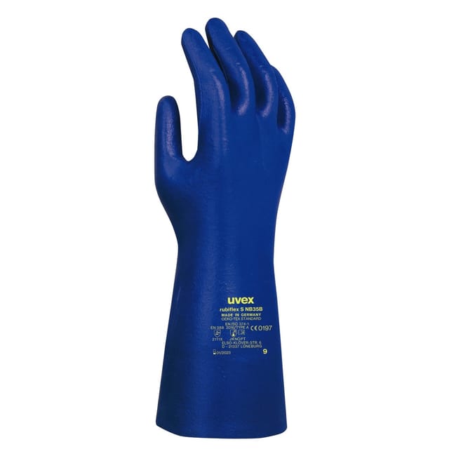 Chemikalien-schutzhandschuh Rubiflex 35 . Gr. 10 Vpe: 10