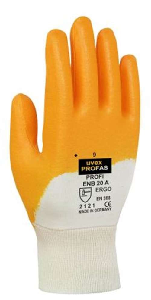 Uvex - 6014703 Schutzhandschuhe Profi Ergo Enb20a 60147 Größe 9
