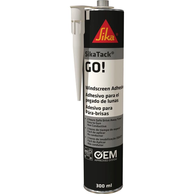 Sika Scheibenklebstoff Sikatack Go 300ml Schwarz