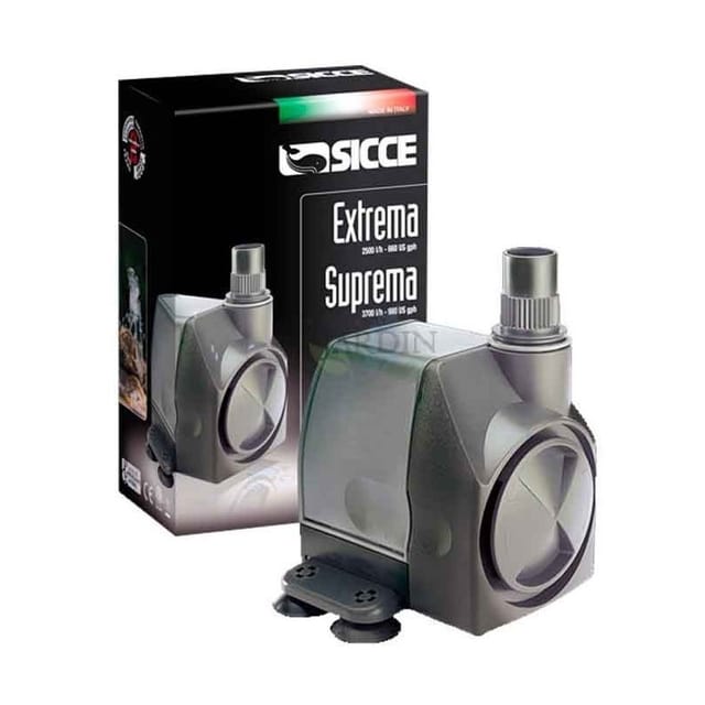 Suinga - Tauchpumpe Extrema 2,5 M - 2500 L/h, Mini-aquarium-pumpe, Verstellbare Fontänenpumpe Für Teiche