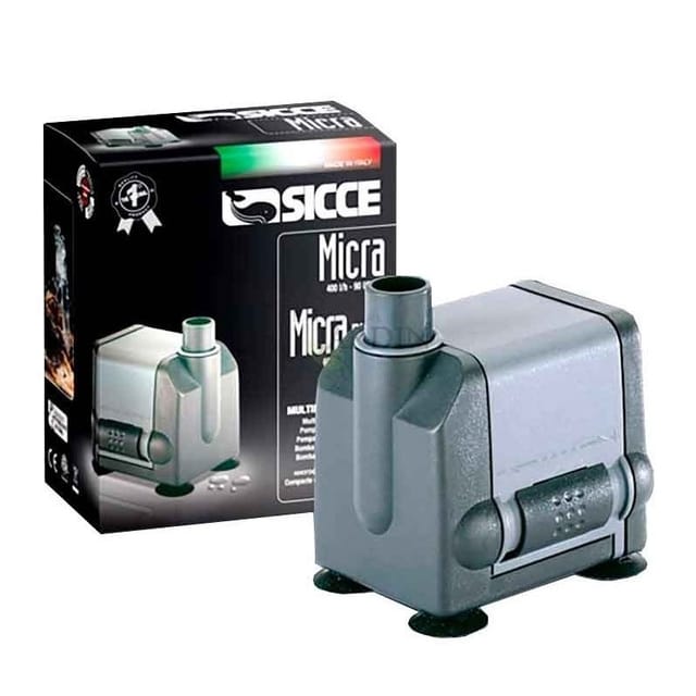 Tauchpumpe Micra 0,6 M - 400 L/h, Mini-aquarium-pumpe, Verstellbare Fontänenpumpe Für Teiche