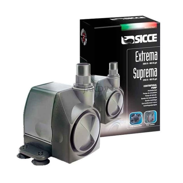 Tauchpumpe Extrema 2,5 M - 3700 L/h, Mini-aquarium-pumpe, Verstellbare Fontänenpumpe Für Teiche
