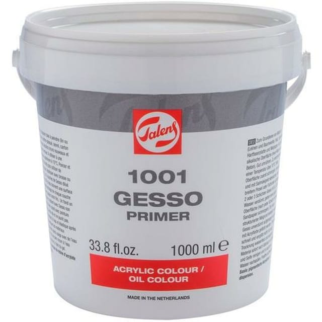 Gesso, Universal-acrylgrundierung, Talens, 1 Liter