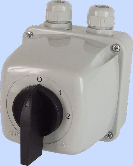 Schalter Elektromet 921615 5 Pole 16a Ip44