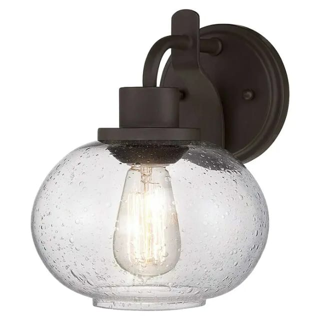 Trilogy - 1 Licht Wandleuchte Altbronze, E27 - Elstead