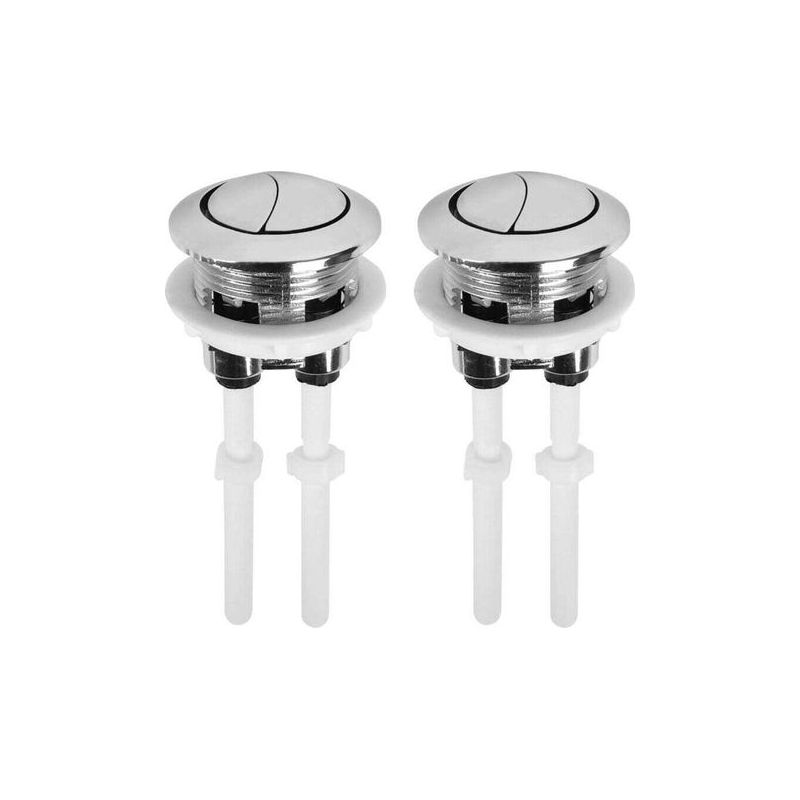 Set Mit 2 Universellen Druckknopfen Fur Wc Spulkasten 38 Mm Zweimengenspulung Pop Up Knopf Standard Zweimengenspulknopf
