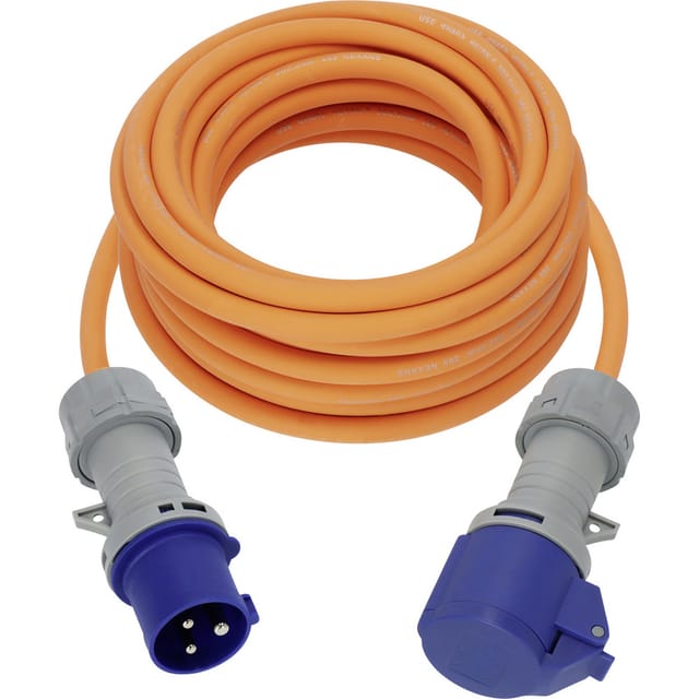 Brennenstuhl 1167650410 Strom Camping-cee-verlängerungskabel Blau, Grau, Orange 10 M H07rn-f 3g 2,