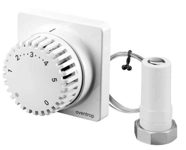 Oventrop - Uni Fh Thermostat 7-28 Grad C, Skala 0-5 Mit Nullstellung, Fernverstellung 10m, Weiß