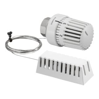 Uni Lh Thermostat 8-38 Grad C, Skala 1-7 Ohne Nullstellung,, Fernfühler 2m, Weiß - Oventrop