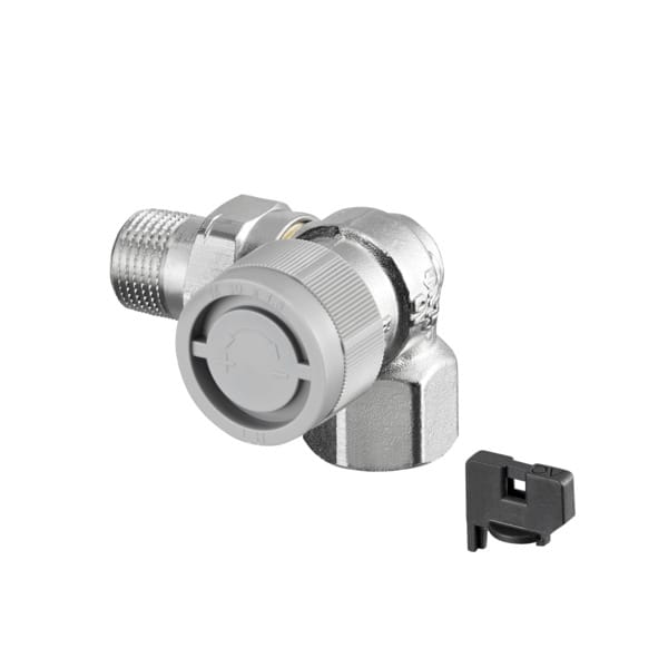 Oventrop - Aq Thermostatventil Dn 10 Winkeleckausführung Rechts, Mit Q-tec