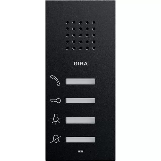 Gira Wohnungsstation Ap System 55 Schwarz M 1250005