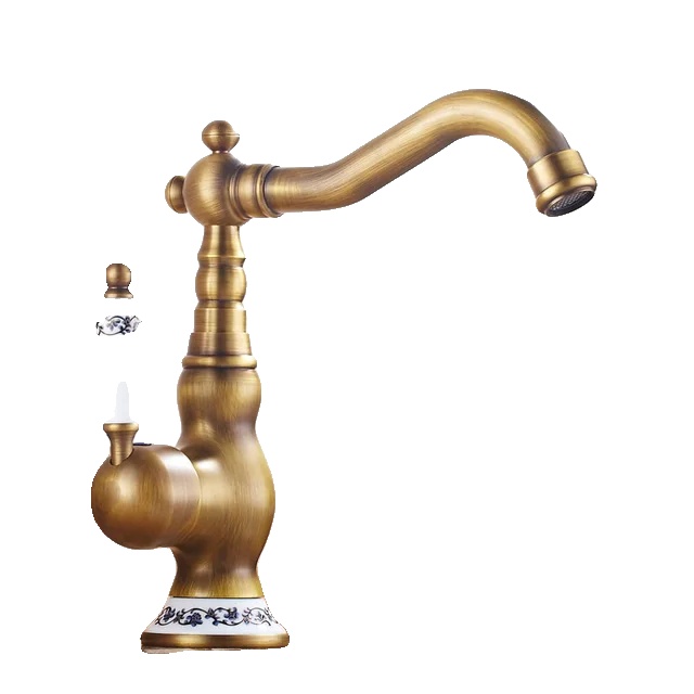 Wasserfallarmatur, Modernes Design, Einhebelbedienung, Aufsatzmontage
