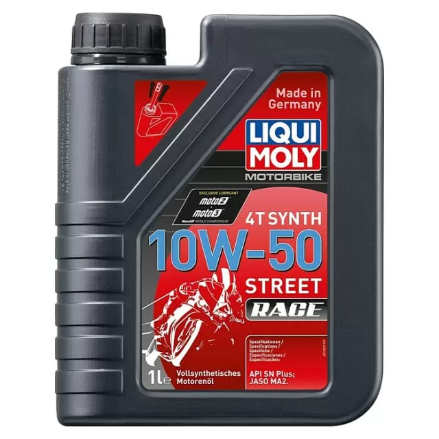 4-takt Motoröl 4t Synth 10w-50 Street Race 1 L Motoröl - Liqui Moly