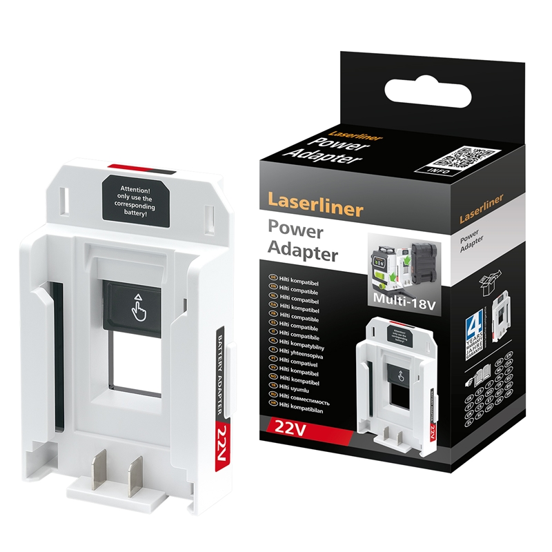 Laserliner Poweradapter Für 18 V Hilti Akkusystem