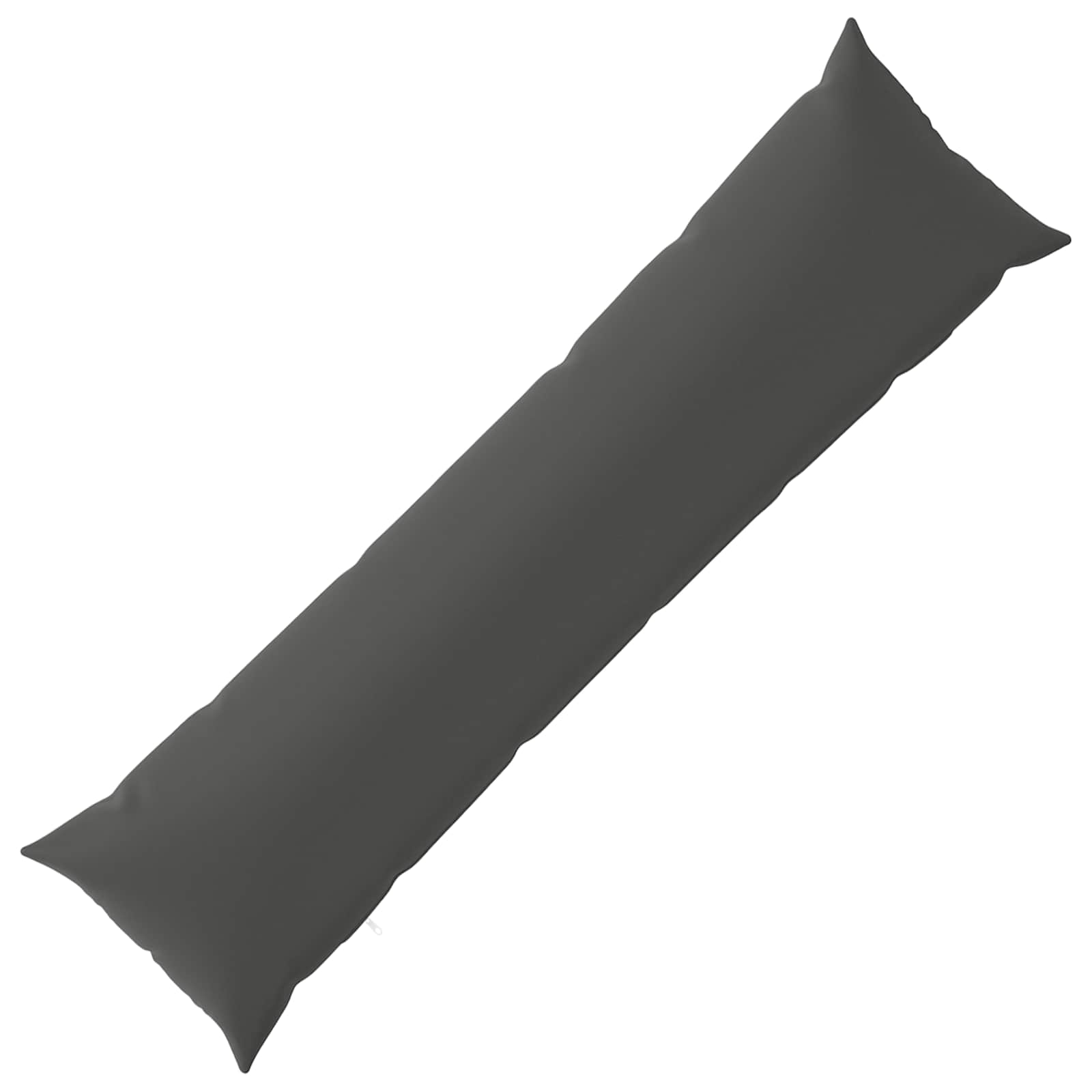 Kissen Mit Kissen Heerlen Anthrazit 40 X 145 Cm Polyester Vidaxl