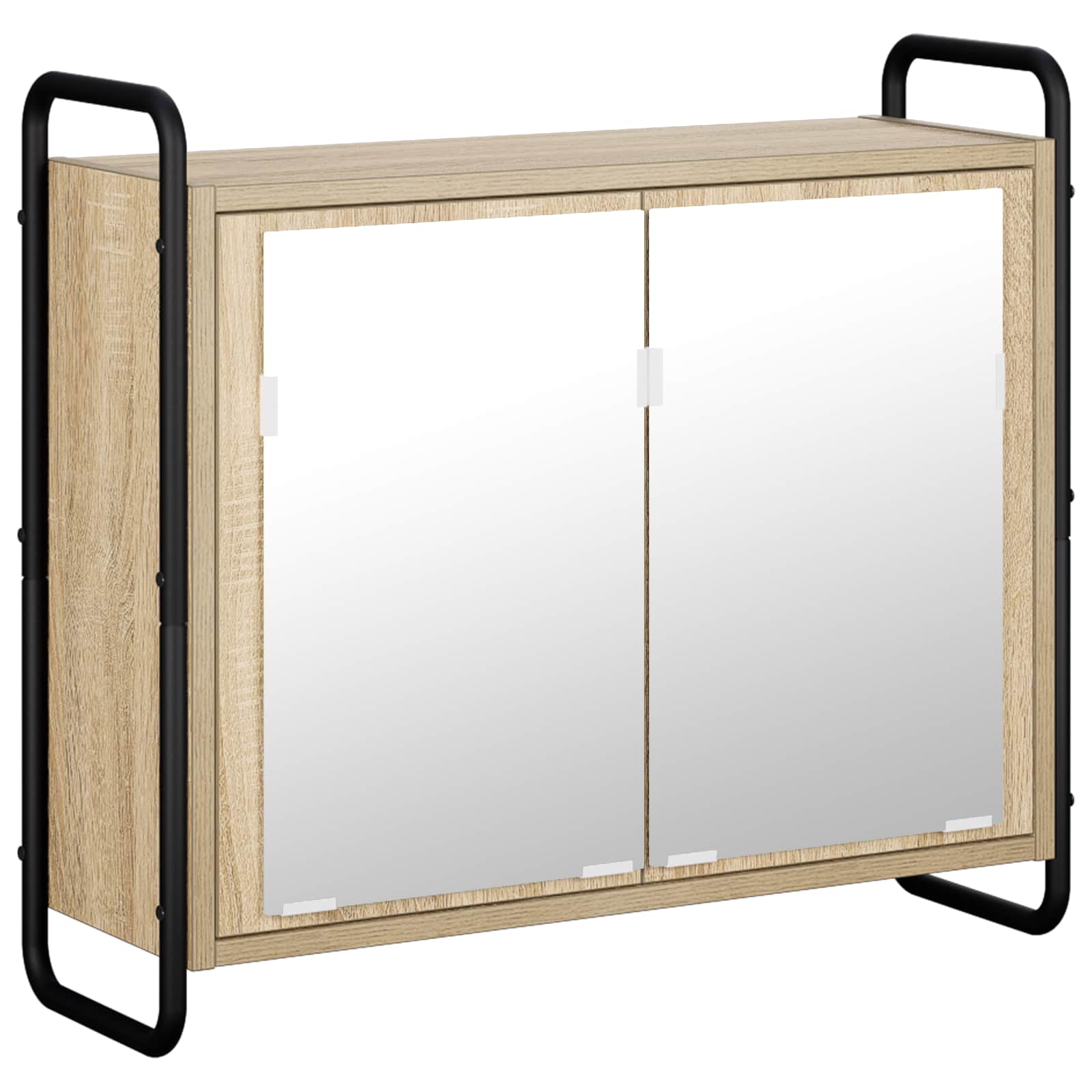 Hängender Badezimmerschrank Sonoma-eiche 64 X 20 X 56,5 Cm Vidaxl