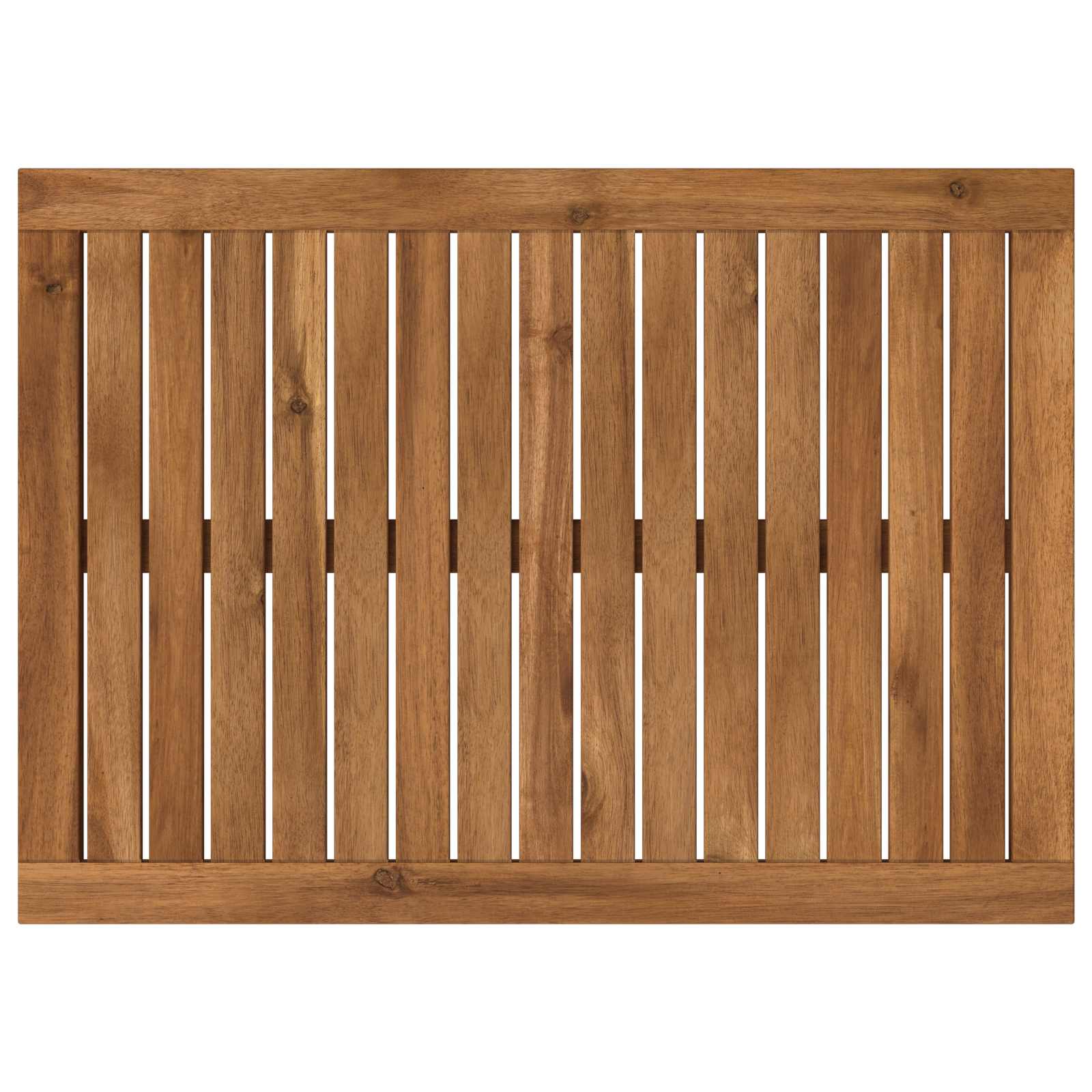 Tischplatte 68,5 X 49 X 2 Cm Rechtwinklig Massives Akazienholz Vidaxl