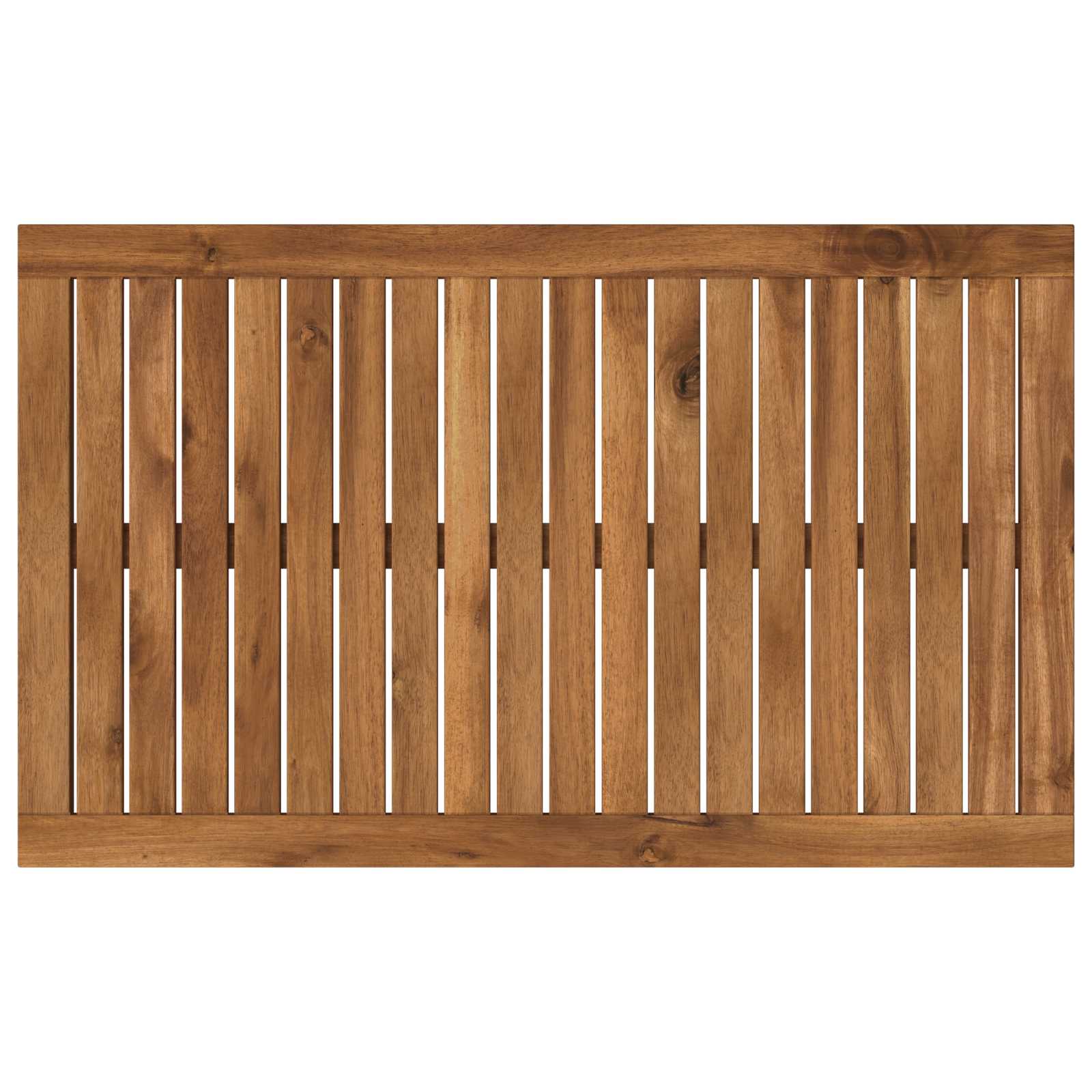 Tischplatte 80,5 X 49 X 2 Cm Rechtwinklig Massives Akazienholz Vidaxl