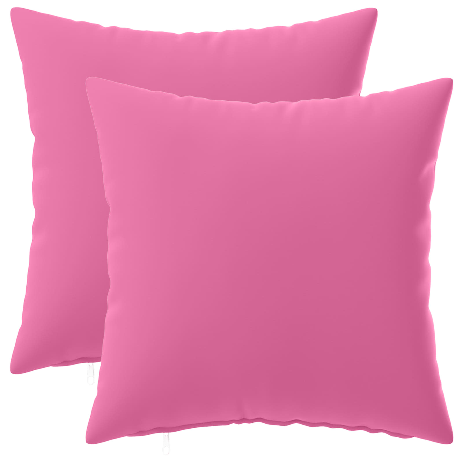 Kissen Mit Kissen Heerlen 2 Stk. Rosa Polyester Vidaxl