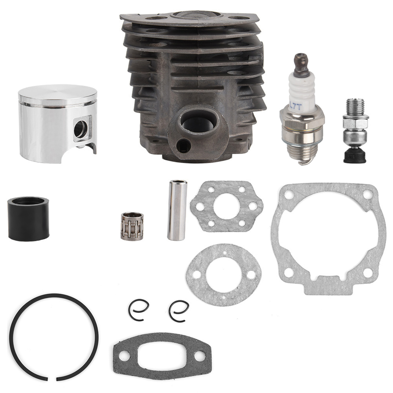 46 Mm Zylinderkolben Mit Dichtungssatz Fur Nikasil Husqvarna 50 51 55 Rancher Motoren