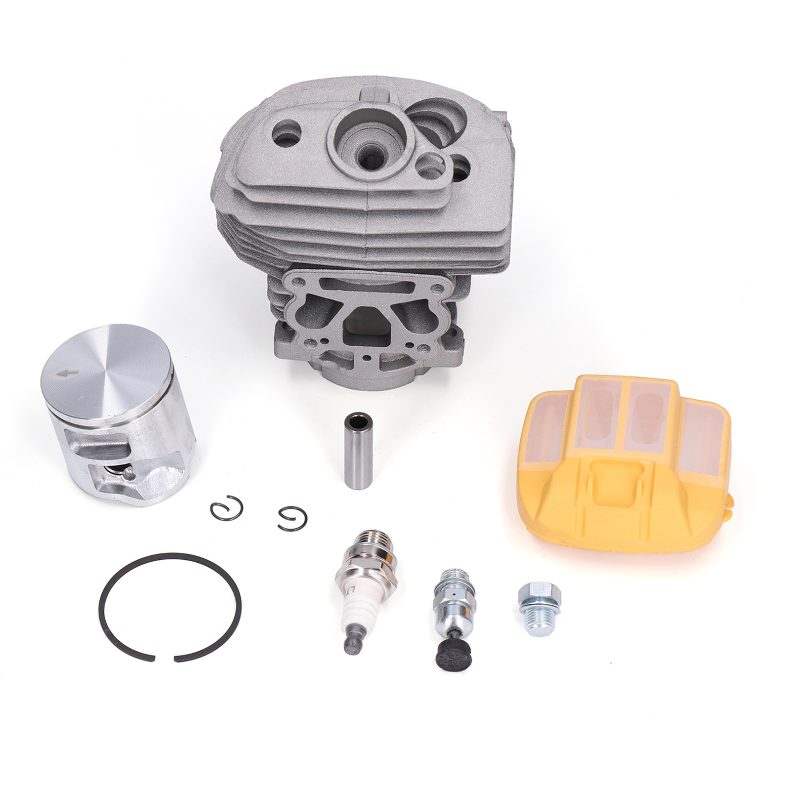46 Mm Kolben Zylinder Einheit Luftfilterdeckel Und Uberdruckventil Kompatibel Mit Husqvarna 555 560 Und 562 Xp Kettensagen