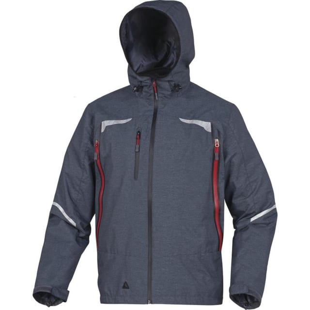 Parka Delta Plus 3 In 1 Mit Abnehmbarer Softshell-jacke Polyamid /polyester Beschichtet Grau -eolegr0 58/60 (2xl) 58/60 (2xl)