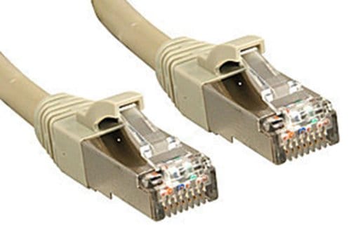 Lindy 45581 Rj45 Netzwerkkabel, Patchkabel Cat 6 S/ftp 0.50 M Grau Mit Rastnasenschutz 1 St.
