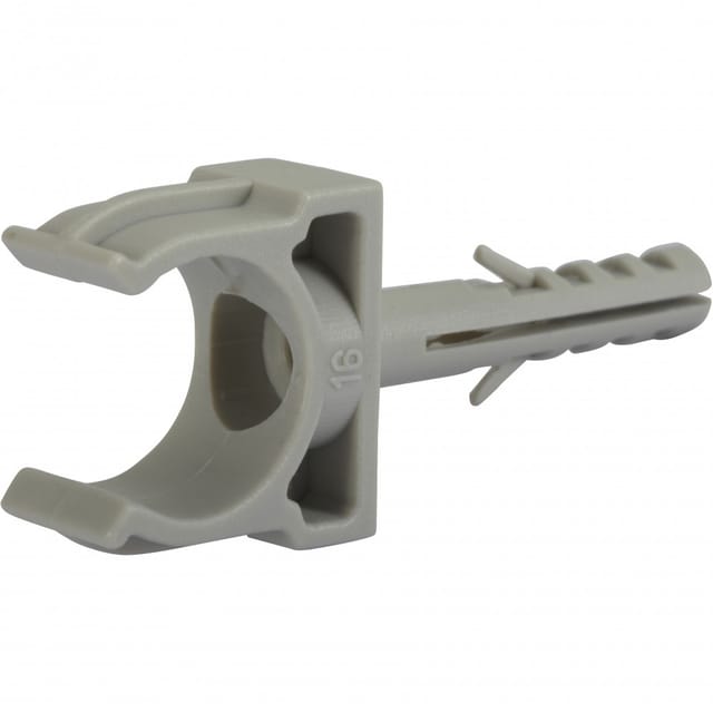 Satz Mit 10 Clips Und Dübeln, Durchm.16, L.60 Mm Centrale Brico