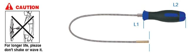 King Tony Uchwyt Giętki Magnetyczny 450mm
