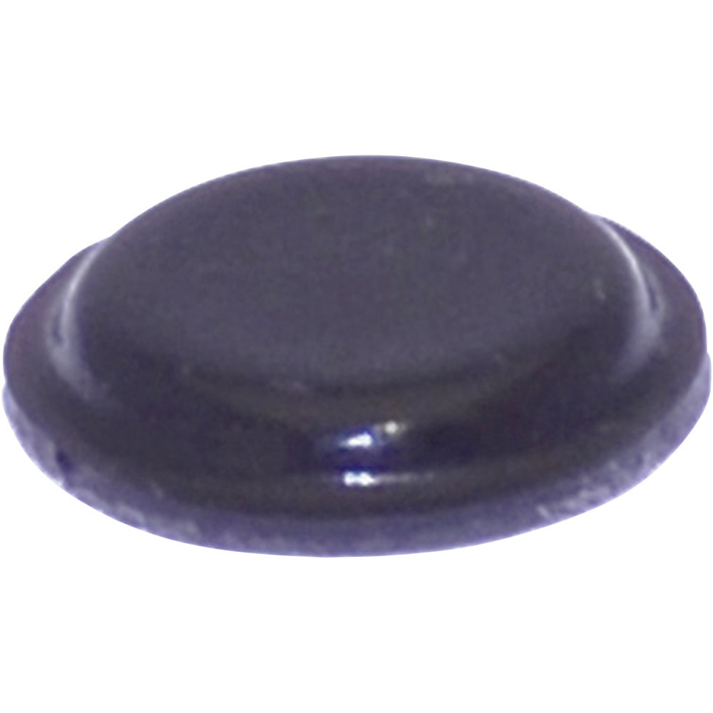 Toolcraft Pd2120sw Gerätefuß Selbstklebend, Rund Schwarz (ø X H) 10.1 Mm X 1.8 Mm 1 St.