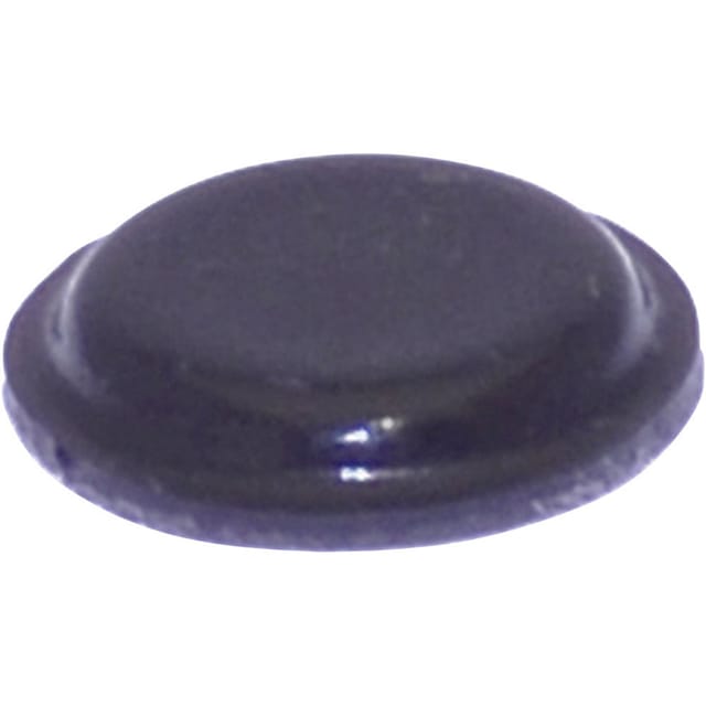 Toolcraft Pd2120sw Gerätefuß Selbstklebend, Rund Schwarz (ø X H) 10.1 Mm X 1.8 Mm 1 St.