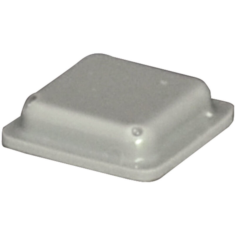 Pd2100g Gerätefuß Selbstklebend, Quadratisch Grau (l X B X H) 10 X 10 X 2.5 Mm 1 St. - Toolcraft