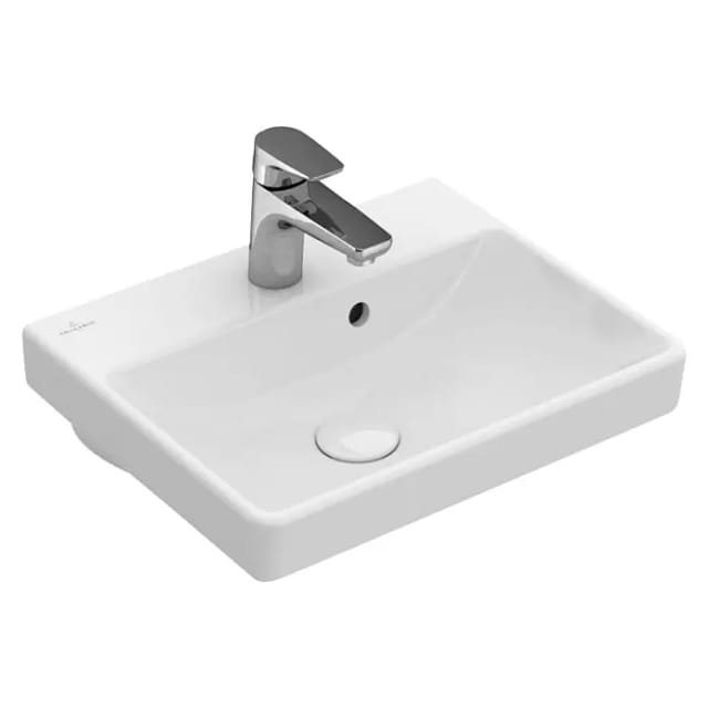 Villeroy&boch - Avento Handwaschbecken, 450x370mm, 1 Hahnloch,