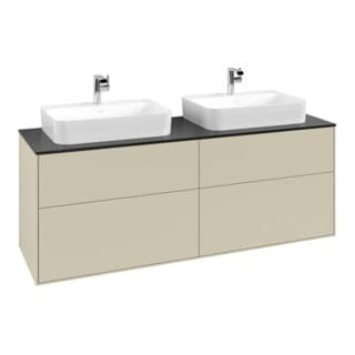 Villeroy & Boch Finion Waschtischunterschrank, Für 2 Waschbecken,