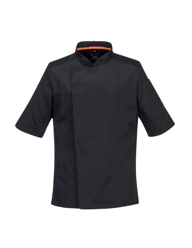 Pro-maille-jacke S/s Schwarz 3xl