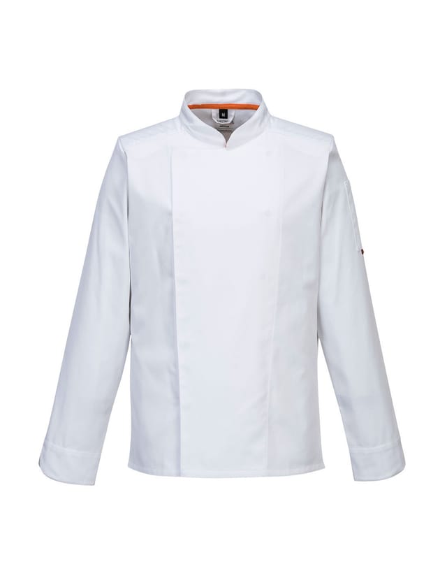 Küchenjacke Meshair Pro L/s Weiß 3xl
