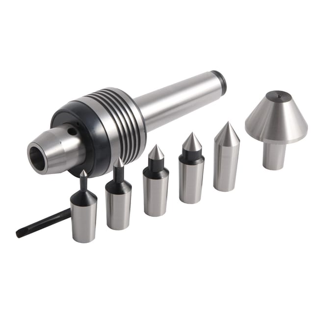 Optimum Mitlaufende Zentrierspitze Mk2 - Mit Wechselspitzen, 3440732