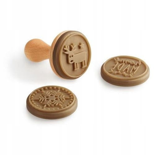 3x Formenstempel Zum Dekorieren Von Keksen