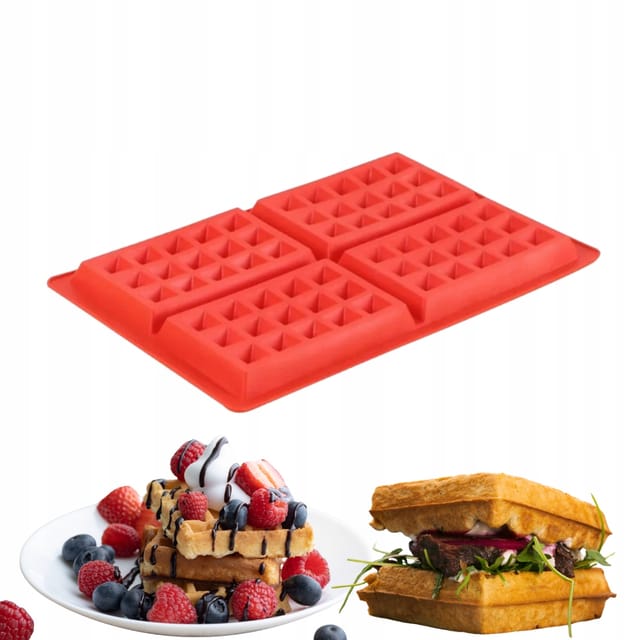 Silikonform Zum Backen Von Waffeln