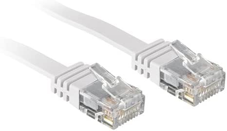 Lindy - 47503 Rj45 Netzwerkkabel, Patchkabel Cat 6 U/utp 3.00 M Weiß Mit Rastnasenschutz 1 St.