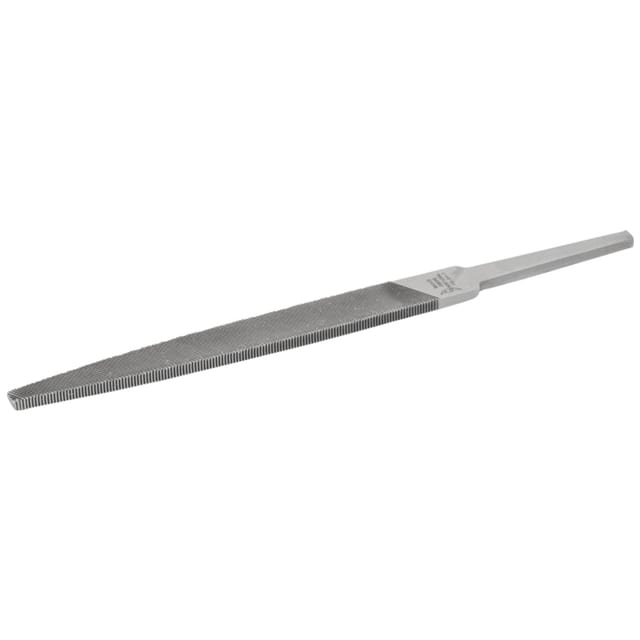 Bahco Flachfeile Mit Konisch Zulaufenden Kanten, Schlicht, Ohne Heft 250 Mm